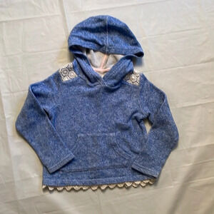 L.O.G.G girls blue sweater  size 4-6